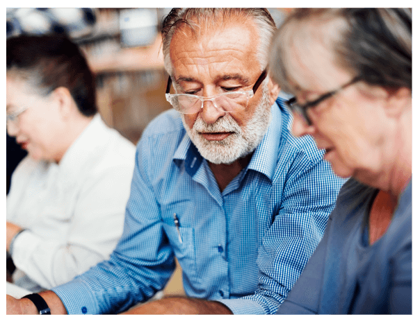 Servicios para personas mayores